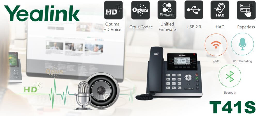 Yealink Sip T41s Ip Phone Kigali