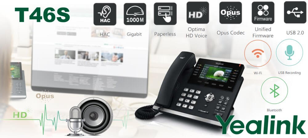 Yealink Sip T46s Ip Phone Kigali