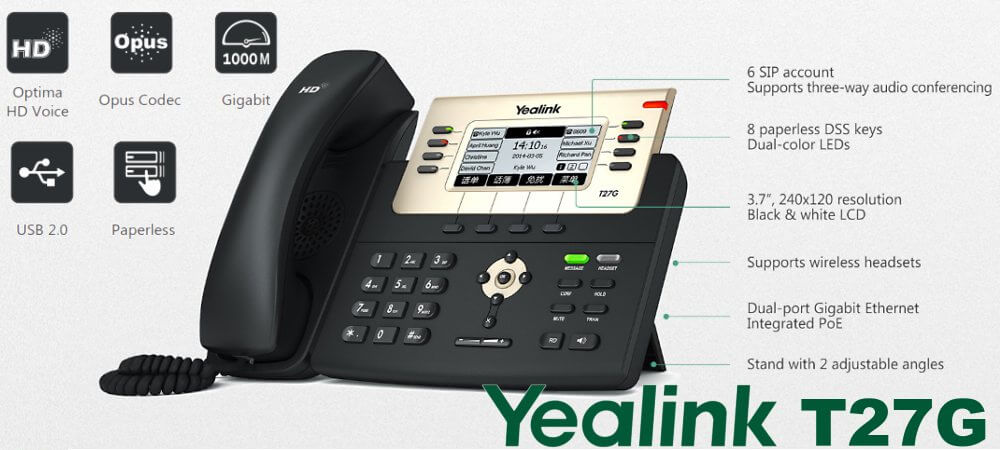 Yealink T27g Voip Phone Kigali