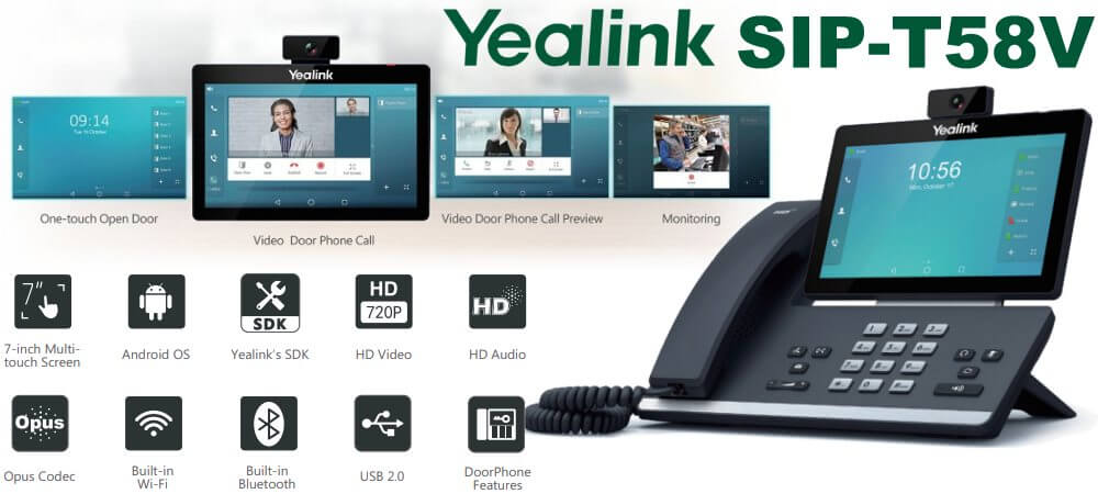 Yealink T58v Ip Phone Kigali Rwanda