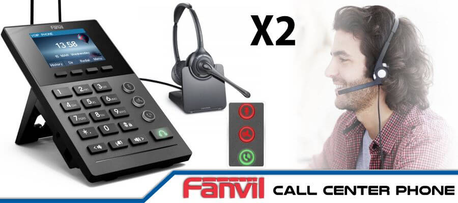 Fanvil X2 Call Cenetr Phone Kigali Rwanda