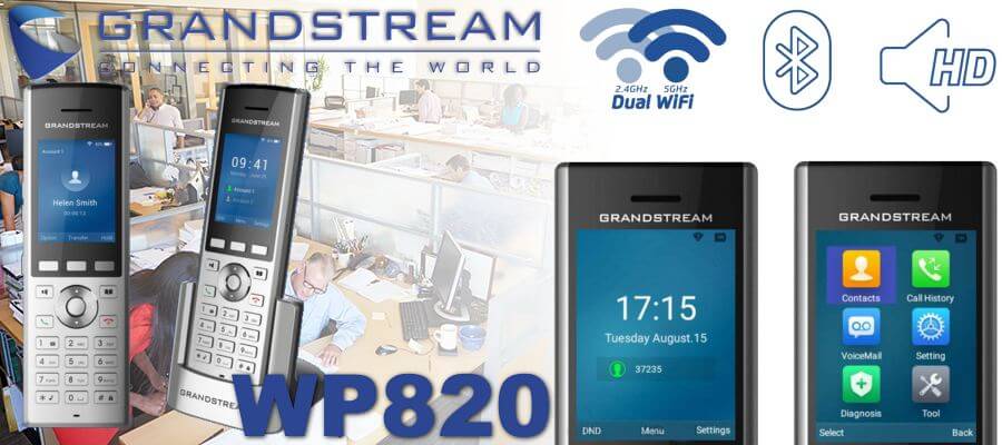 Grandstream Wp820 Wifi Phone