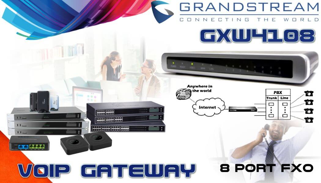 Grandstream Gxw4108 Voip Gateway Kigali