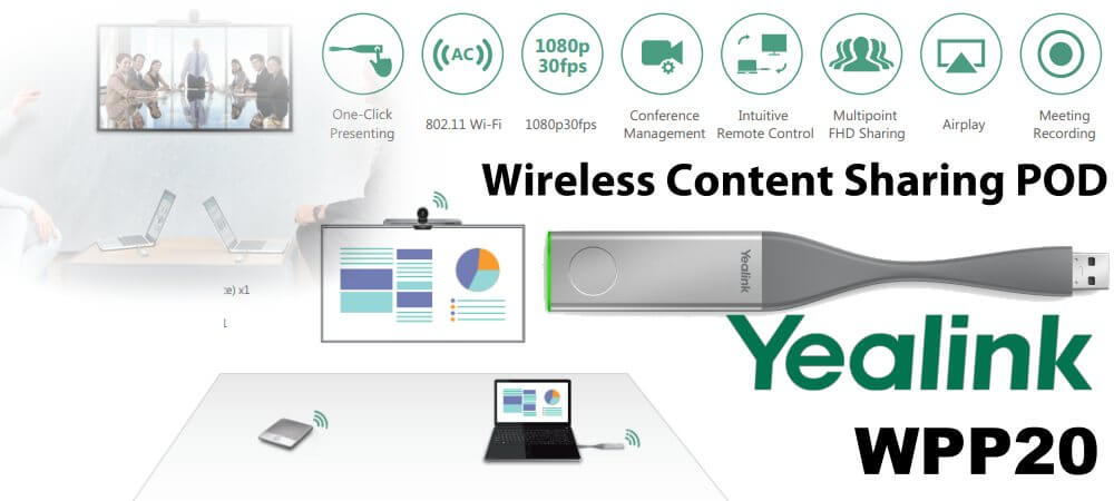 Yealink Wireless Content Sharing Pod Kigali